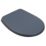 Bemis Click & Clean Classic Soft-Close with Quick-Release Toilet Seat Thermoset Plastic Grey