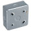 British General  13A Switched Metal Clad Fused Spur & Flex Outlet   with White Inserts