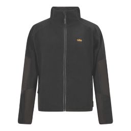 Site Karker Full Zip Fleece Black Medium 44" Chest
