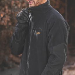 Site Karker Full Zip Fleece Black Medium 44" Chest
