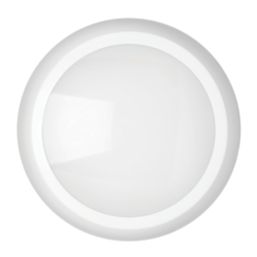 Robus Golf Express Modular Indoor & Outdoor Maintained or Non-Maintained Emergency Round LED Bulkhead Light White 10-18W 1200-2010lm