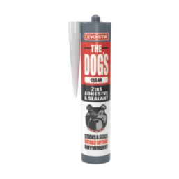 Evo-Stik The Dogs Hybrid Adhesive & Sealant Clear 290ml
