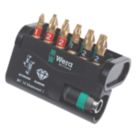 Wera Bit-Check 1/4" Hex Shank Mixed BiTorsion Diamond-Coated Screwdriver Bit Set 12 Pieces