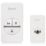 Byron DBY-23445BS Plug-In Wireless Door Chimes White 2 Pack