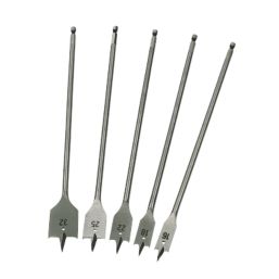 Makita      Extra Long Flat Wood Drill Bit Set 5 Pcs