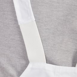 Bib & Brace Overalls White Medium 37" W 31" L