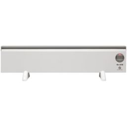 Glen 2150Tie7 Freestanding or Wall-Mounted Convector Heater White 500W 815mm x 211mm