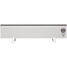 Glen  500W Electric Portable or Wall-Mounted Skirting Heater White