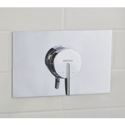 Bristan Sonique2 Rear-Fed Concealed Chrome Thermostatic Mixer Shower