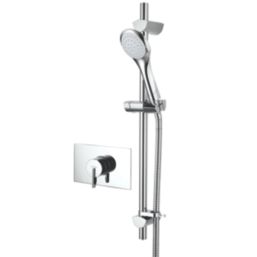 Bristan Sonique2 Rear-Fed Concealed Chrome Thermostatic Mixer Shower