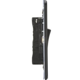 Knightsbridge  10AX 1-Gang 2-Way Light Switch  Matt Black