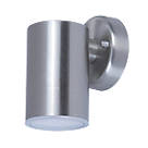 LAP  Outdoor LED Wall Light Down Projection Silver 4.3W 380lm