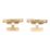 Essentials Ball Cabinet Catches Polished Brass 42mm x 8mm 10 Pack