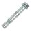 Rawlplug Rawlok RLK L Sleeve Anchors Zinc-Plated 14mm x 60mm M10 25 Pack