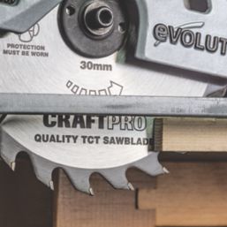 Trend CraftPro CSB/21036TC Wood Thin Kerf Circular Saw Blade for Cordless Saws 210mm x 30mm 36T