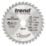 Trend CSB/21036TC Wood Thin Kerf Circular Saw Blade for Cordless Saws 210mm x 30mm 36T