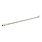 Essentials Flexible Tap Connector with Isolating Valve 15mm x 3/4 x 500mm