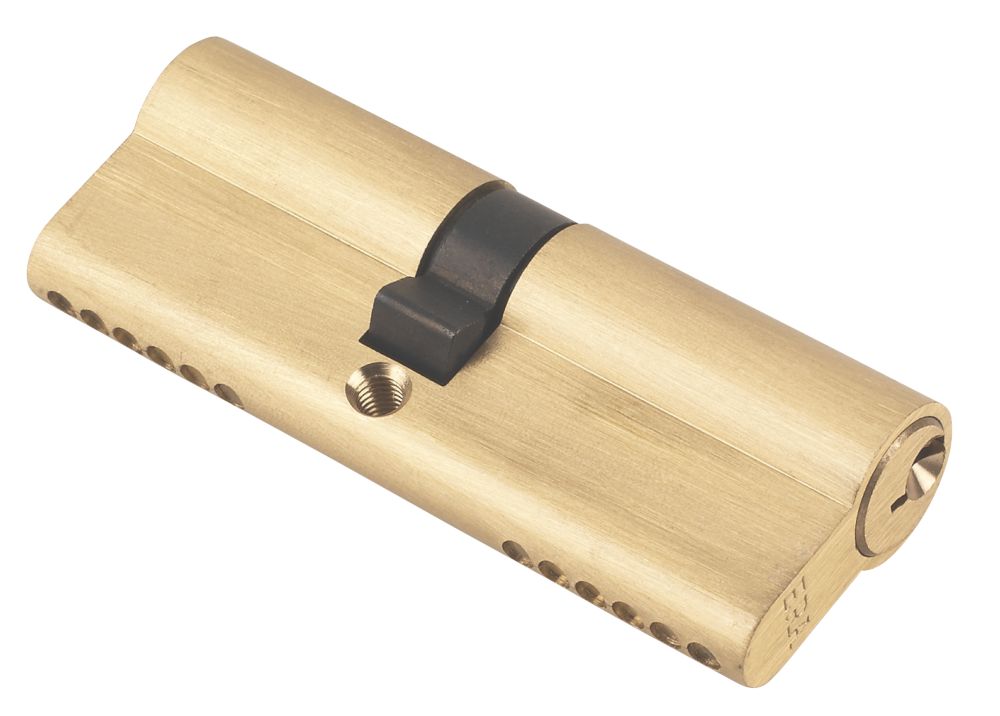 ERA 6Pin Euro Cylinder Lock 4555 (100mm) Brass Screwfix