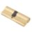 ERA  6-Pin Euro Cylinder Lock 45-55 (100mm) Brass