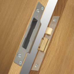 ERA  5 Lever Satin Nickel Mortice Sashlock 76mm Case - 56mm Backset