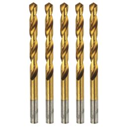 Erbauer  Straight Shank Metal Drill Bits 10mm x 133mm 5 Pack