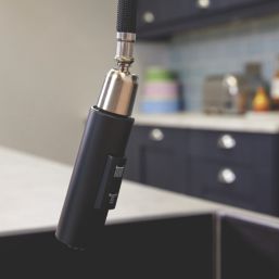 ETAL Cato  Pull-Out Style Kitchen Mixer Tap Matt Black Finish