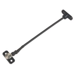 Jackloc The Perma Window Restrictor Black 200mm