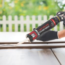 No Nonsense I Can't Believe It's Not Nails Solvent-Free High Tack & Turbo Multi-Purpose Grab Adhesive White 280ml