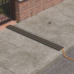 D-Line Ultra Cable Cover 2m Black