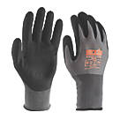 Scruffs  Worker Gloves Grey Large 5 Pairs