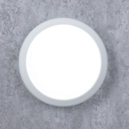 TCP  Indoor & Outdoor Round LED Bulkhead Light White 11/15/19W 1900-1995lm