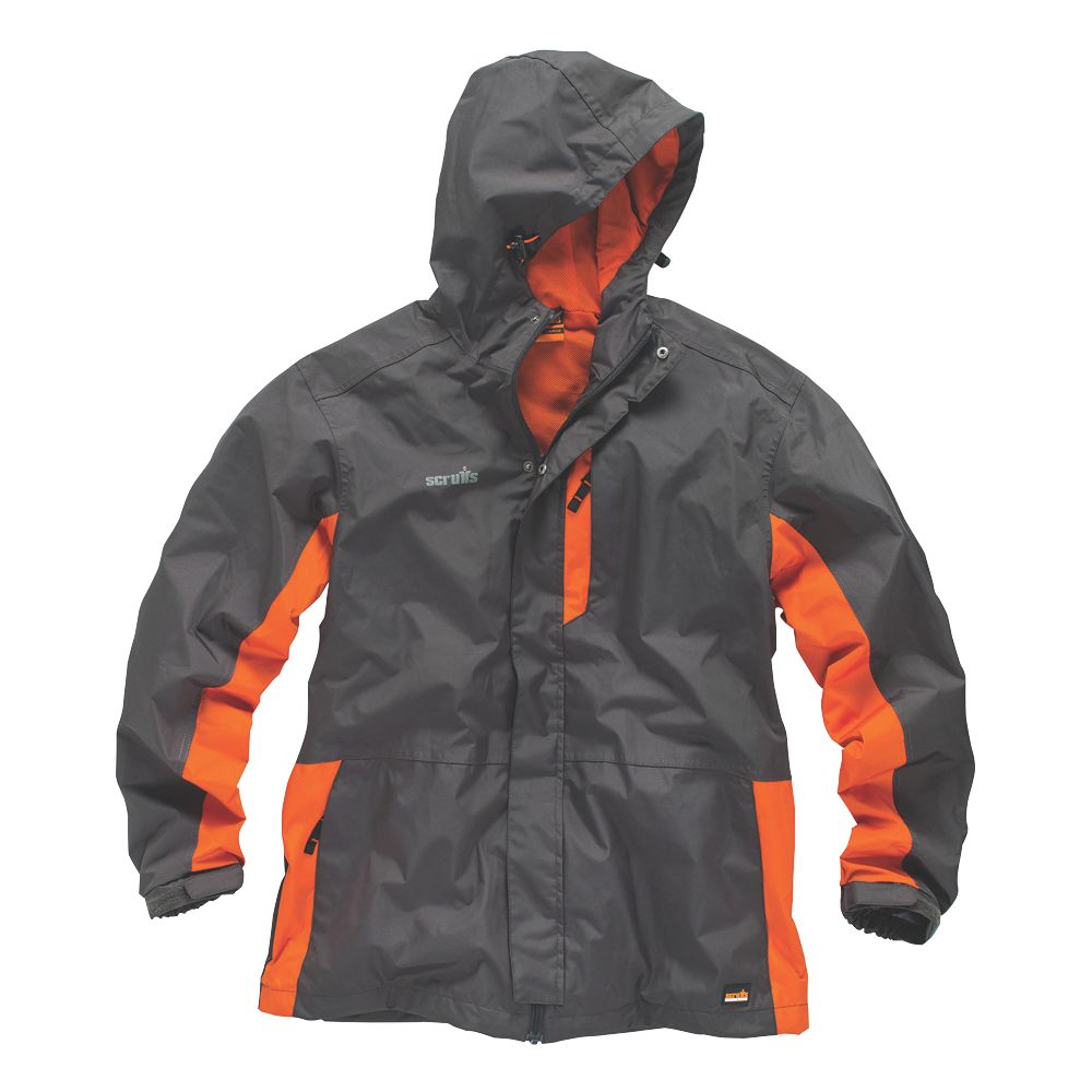 Men's work shop coats with hood