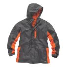 Scruffs Worker Jacket Graphite/Orange Large 46" Chest