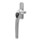 Smith & Locke  Left-Handed Cockspur Window Handle Polished Chrome
