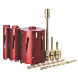 OX Maestro Diamond Core Drill Kit 3 Cores