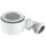 McAlpine  Shower Trap with 1 1/2" Outlet Chrome 90mm