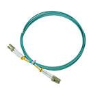 Labgear Duplex Multi Mode Green/Yellow LC- LC OM3 LSZH Fibre Optic Cable 3m