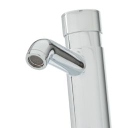 Highlife Bathrooms Skara Chrome 147mm Push Button Mono Basin Mixer Tap