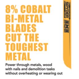 Spyder 3x3  Wood Reciprocating Saw Blade 200mm