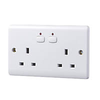 Energenie MiHome 13A 2-Gang SP Switched Smart Socket White