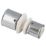 Purmo  Plastic Press-Fit Reducing Straight Coupler 26mm x 20mm