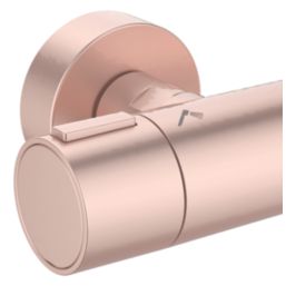 Ideal Standard Alu+ 
 HP/Combi Flexible Exposed Rose Thermostatic Mixer Shower