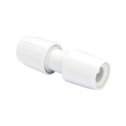 Hep2O  Plastic Push-Fit Equal Coupler 10mm