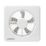 Manrose MG150BT 150mm (6") Axial Kitchen Extractor Fan with Timer White 240V