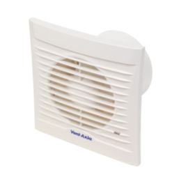 Vent-Axia 454056 100mm (4") Axial Bathroom Extractor Fan with Timer White 230V