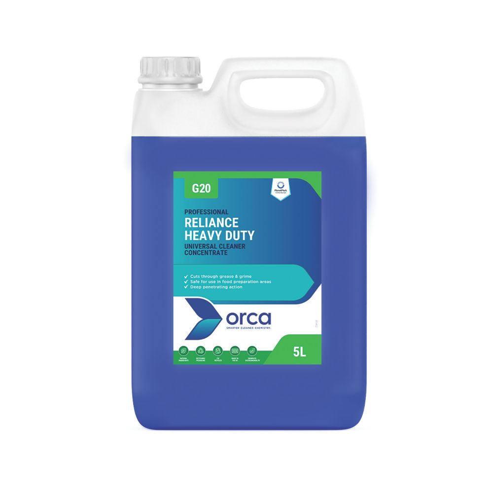 Orca G20 Heavy Duty Cleaner 5Ltr - Screwfix