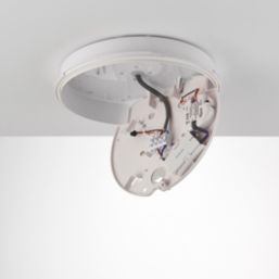 Saxby AmazonPro CCT LED Flush Ceiling/Wall Light with Microwave Sensor White 18W 1800lm