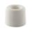 Smith & Locke Cylindrical Rubber Door Stop 30 x 24mm White 10 Pack