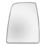 Summit TCG-9LB  Passenger Side Replacement Commercial Mirror Glass with Non-Heated Backing Plate