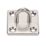 Essentials Stainless Steel Staple on Plates 50mm x 50mm 2 Pack
